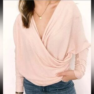 Free People Cozy With You Pullover Sweater size small